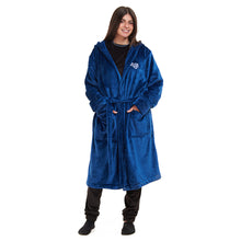 Load image into Gallery viewer, Snuggs Blanket Robe Dark Blue
