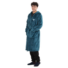 Load image into Gallery viewer, Snuggs Blanket Robe Petroleum
