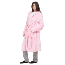 Load image into Gallery viewer, Snuggs Blanket Robe  Rose
