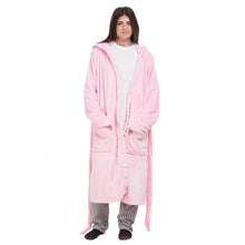 Load image into Gallery viewer, Snuggs Blanket Robe  Rose
