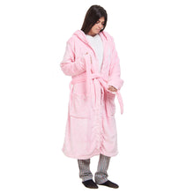 Load image into Gallery viewer, Snuggs Blanket Robe  Rose
